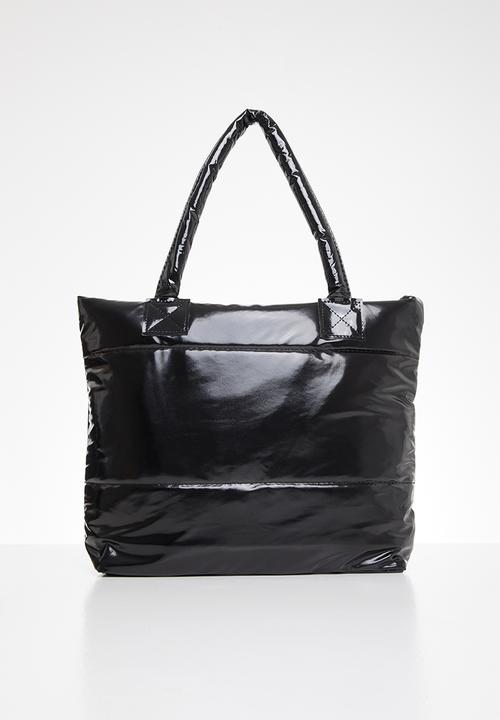 Superbalist - Puffer shopper - black