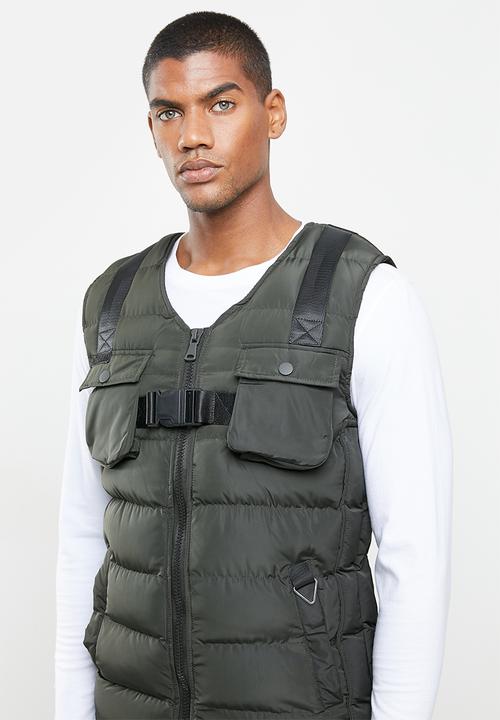 Cutty - Jacket sleeveless - fatigue
