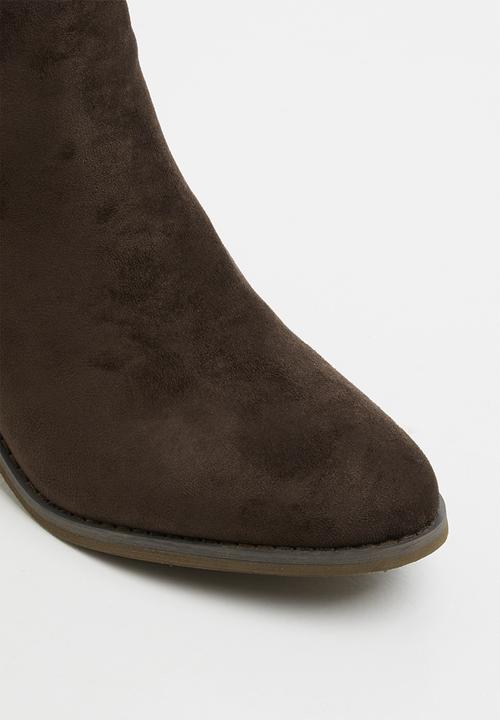 Jada - Western ankle boot - dark brown 