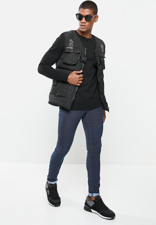 Cutty - Jacket sleeveless - black