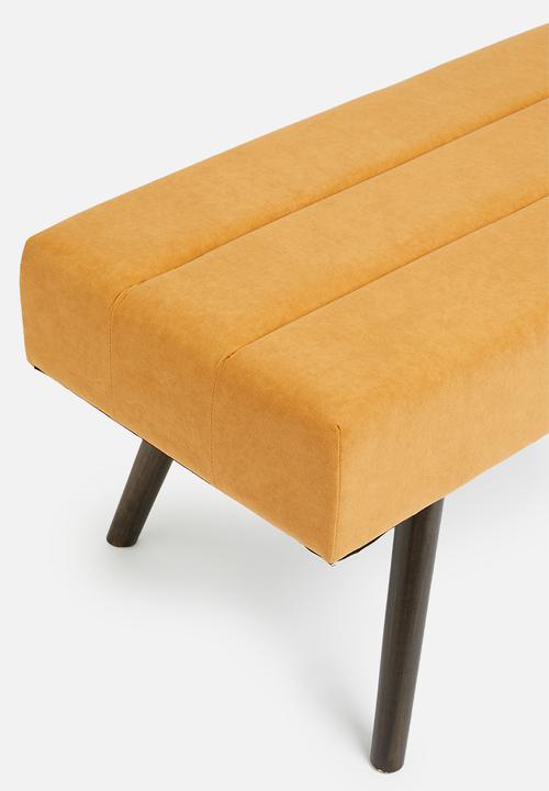 Present Time - Explicit bench - ochre