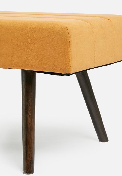 Present Time - Explicit bench - ochre