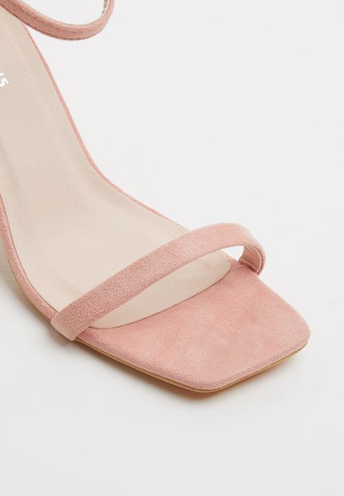 Glamorous - Wide fit block heel - pink