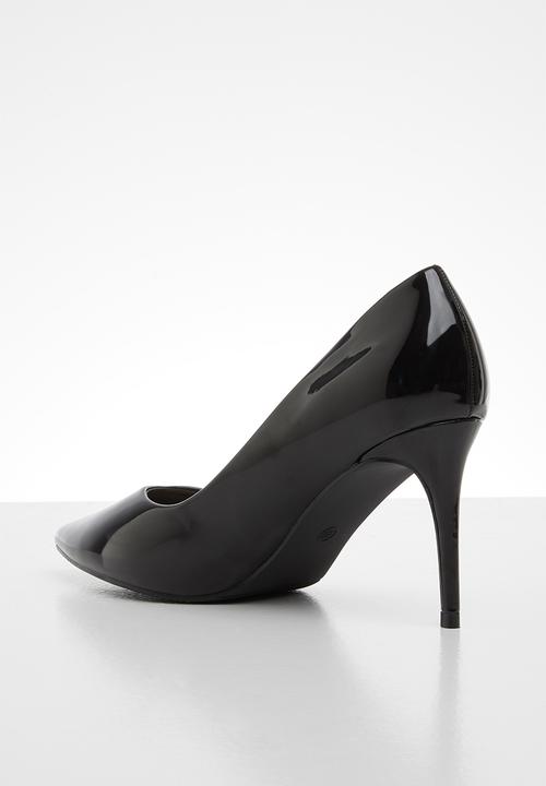 Jada - Pointed stiletto court - black