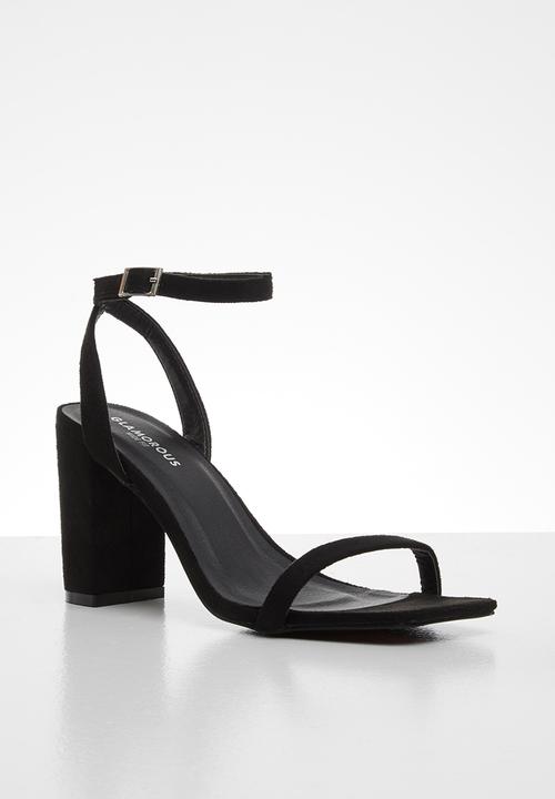 Glamorous - Wide fit block heel - black 