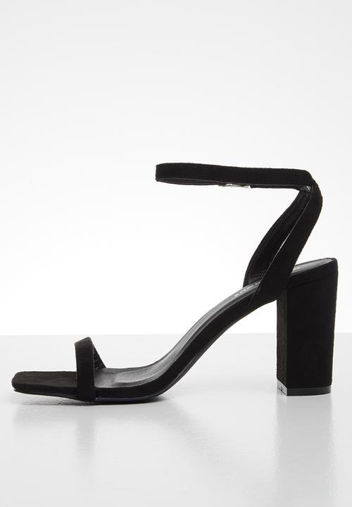 Glamorous - Wide fit block heel - black 