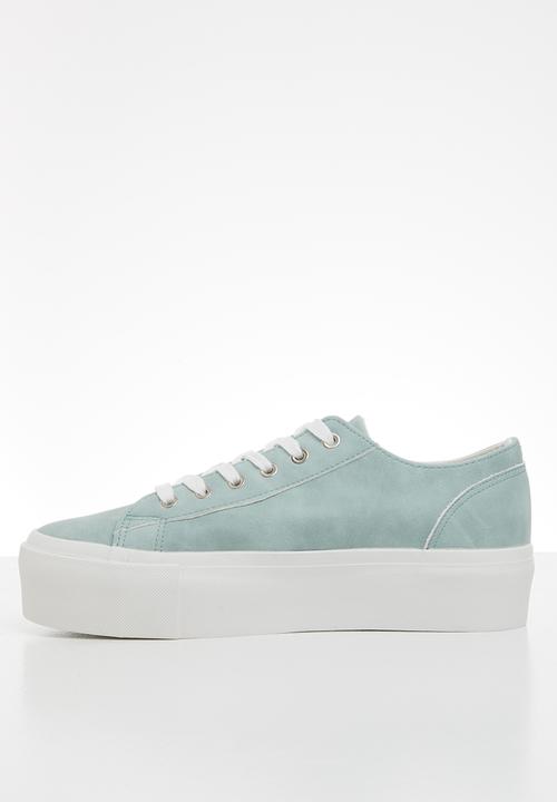 Glamorous - Canvas flatform sneaker - blue
