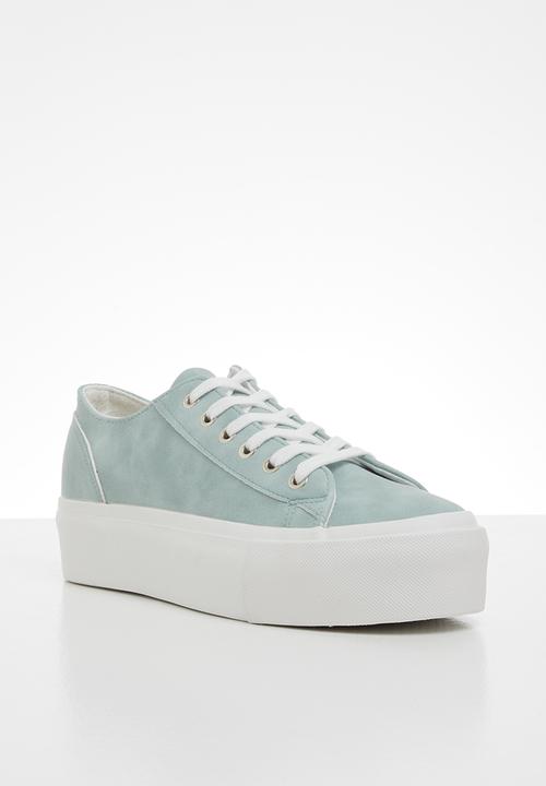 Glamorous - Canvas flatform sneaker - blue