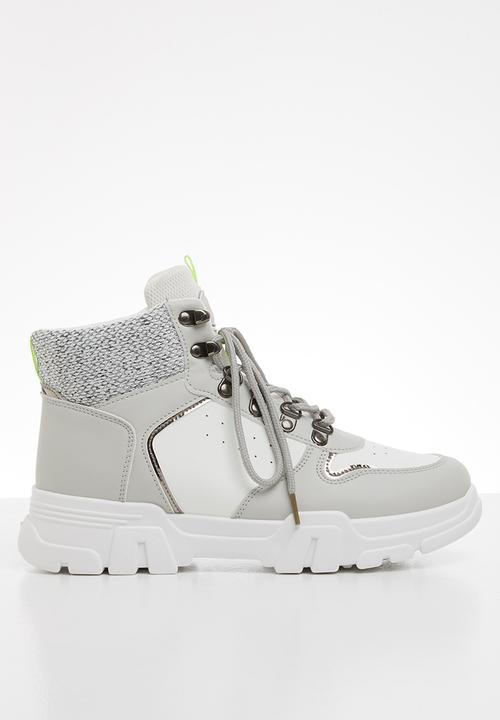 Madison® - Rose hiking boot - white & grey