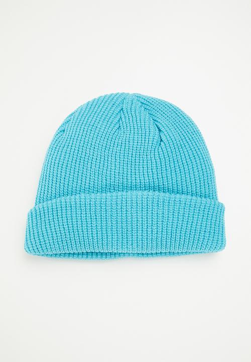 Superbalist - Turn up beanie - blue 