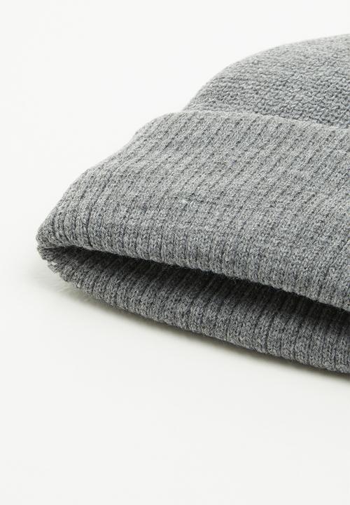 Superbalist - Turn up beanie - charcoal