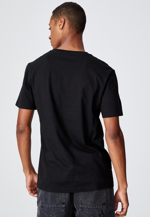 Cotton On - Tbar art t-shirt - black