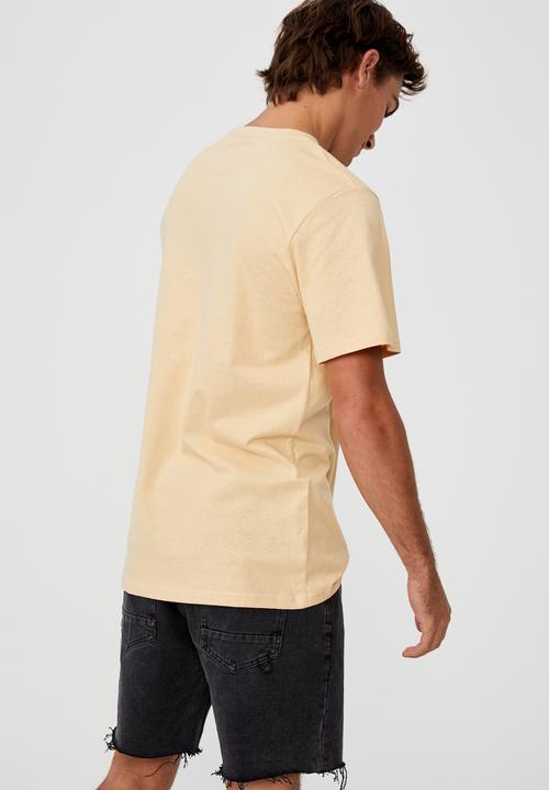 Cotton On - Tbar art T-shirt - sunbleach