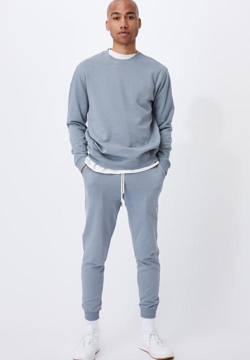 Cotton On - Trippy slim trackie - citadel