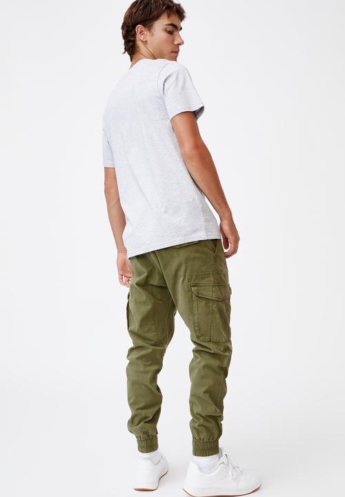Cotton On - Urban jogger - army green cargo