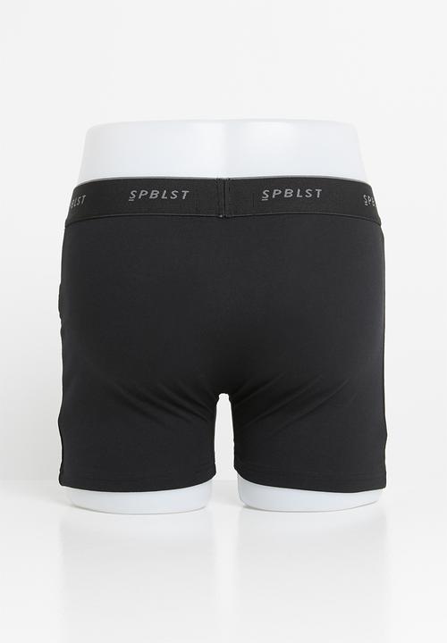 Superbalist - 5 pack tex boxer briefs - black