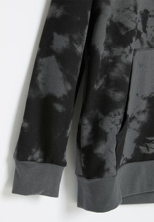 Rebel Republic - Fortnite tie dye hoodie - tie dye charcoal