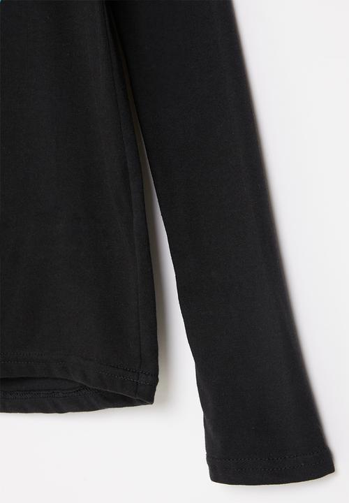 Rebel Republic - Boys long sleeve styled tee - black