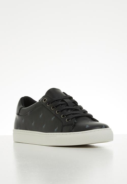 POLO - Valerie monogram sneaker - black