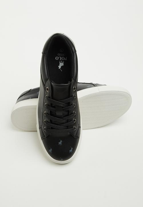 POLO - Valerie monogram sneaker - black