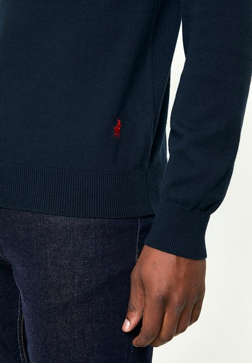 POLO - Jonah colour block ls knitwear - multi 