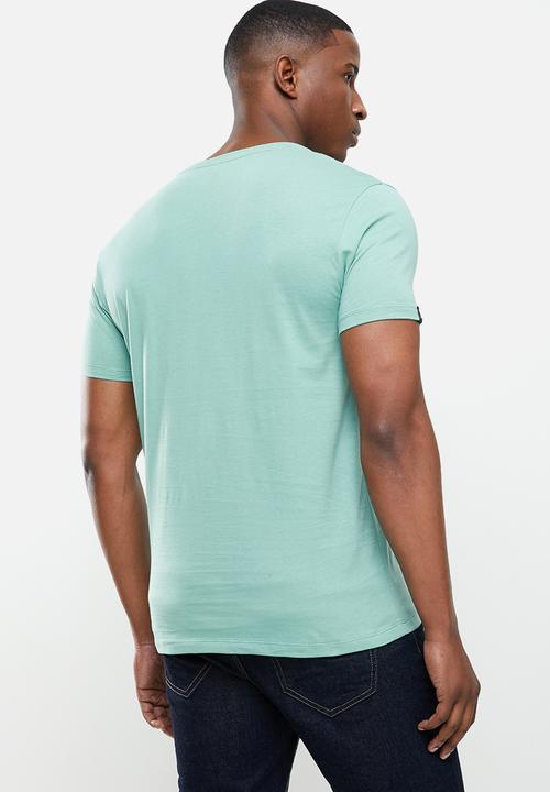 POLO - Michael v-neck short sleeve tee - aqua