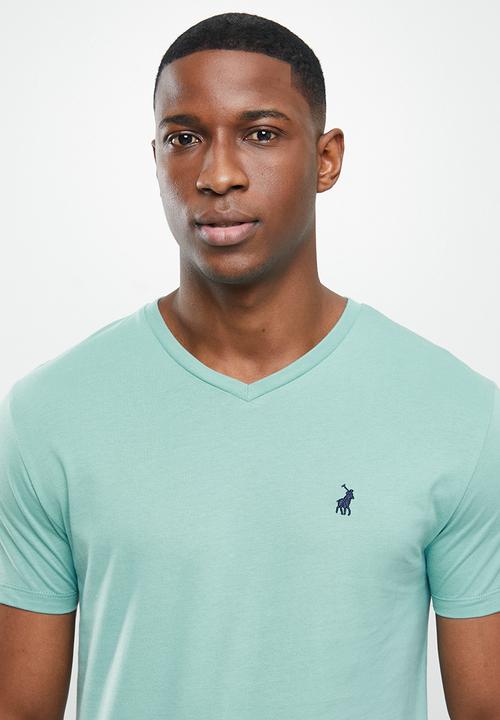 POLO - Michael v-neck short sleeve tee - aqua