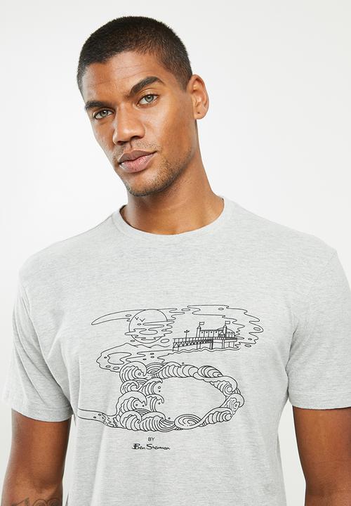 Ben Sherman - B by b 1 tee - grey