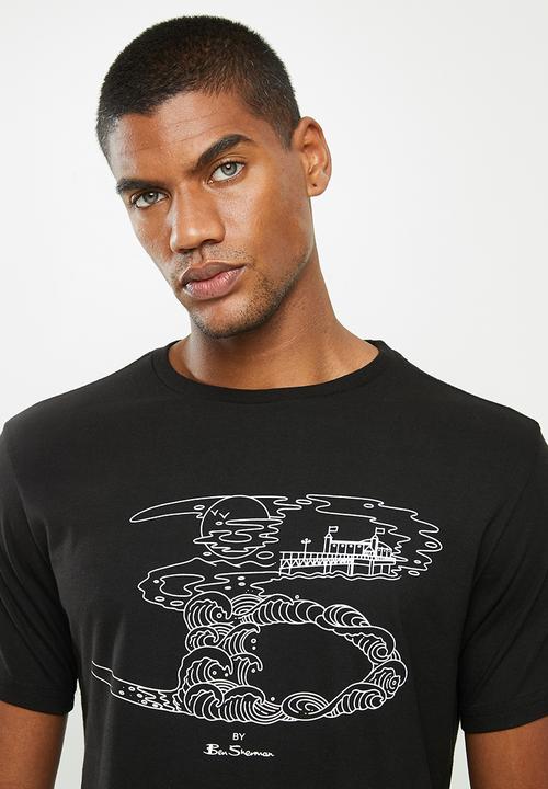 Ben Sherman - B by b 1 tee - black