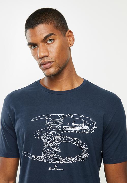 Ben Sherman - B by b 1 tee - navy