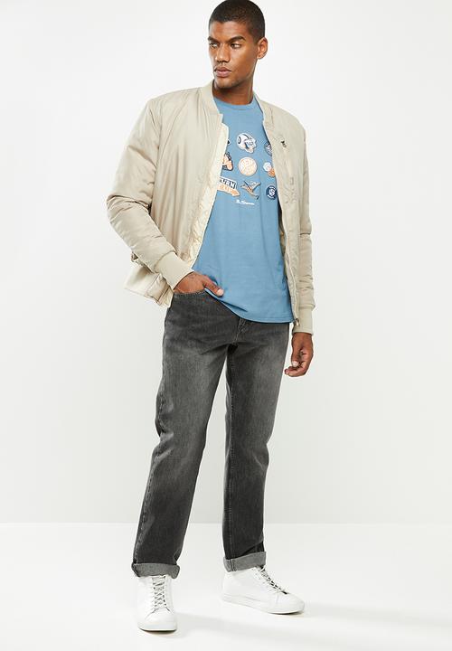 Ben Sherman - Sticker pack tee - blue