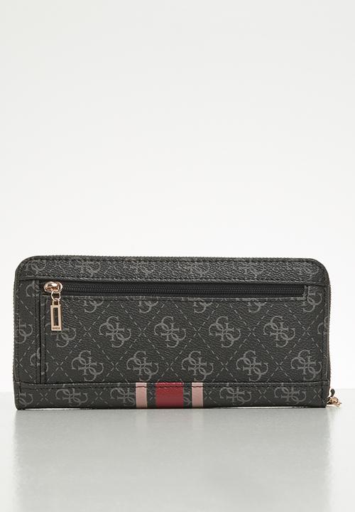 GUESS - Jensen slg medium zip around - coal