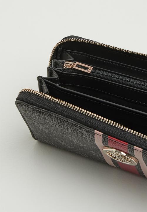 GUESS - Jensen slg medium zip around - coal