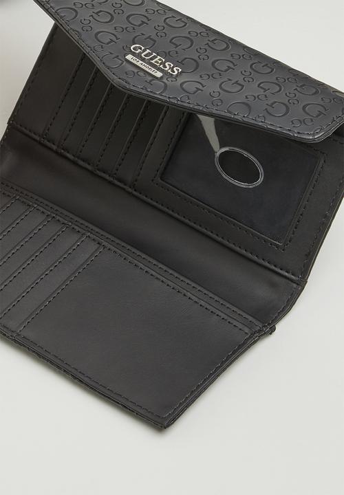 GUESS - Buoso slg slim clutch - black