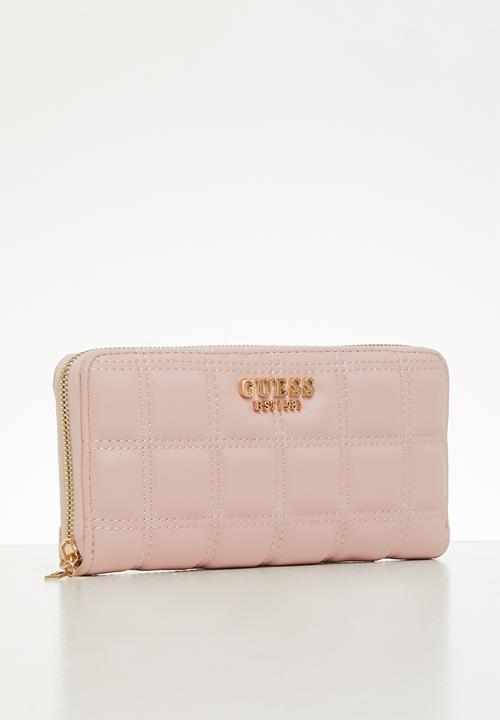GUESS - Kamina slg large zip around - blush