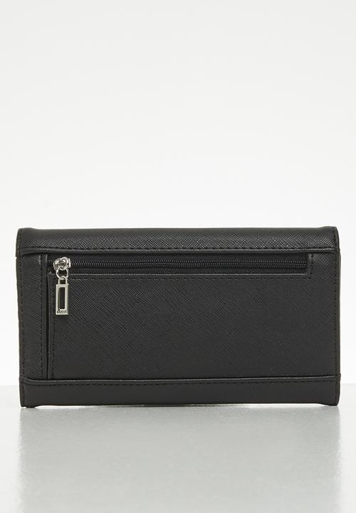 GUESS - Buoso slg slim clutch - black