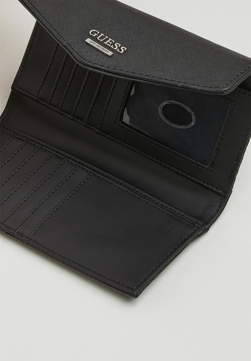 GUESS - Buoso slg slim clutch - black