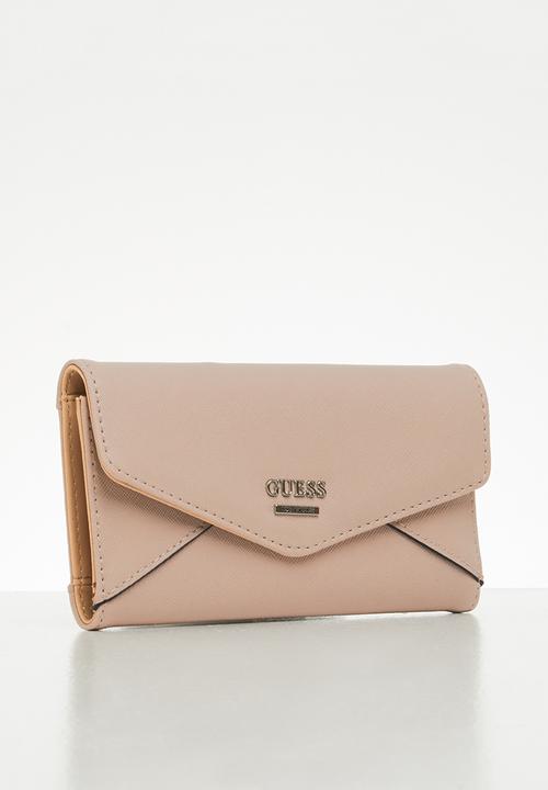 GUESS - Buoso slg slim clutch - blush 