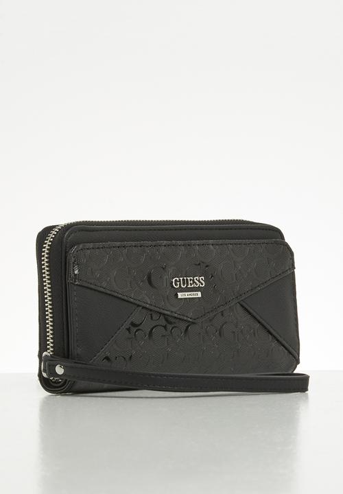 GUESS - Buoso slim purse - black