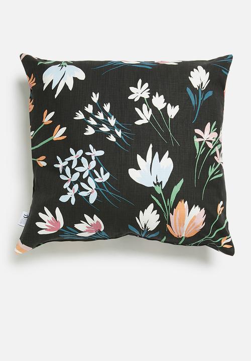 Sixth Floor - Flower garden cushion cover - multi