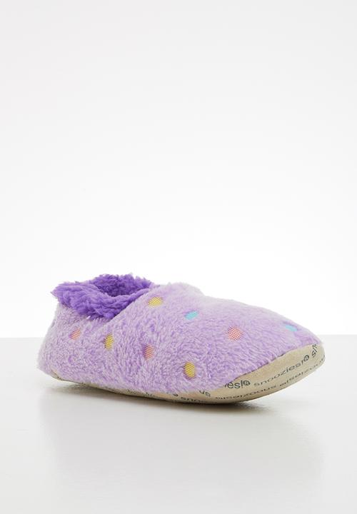 snoozies!® - Lotsa dots slipper - purple