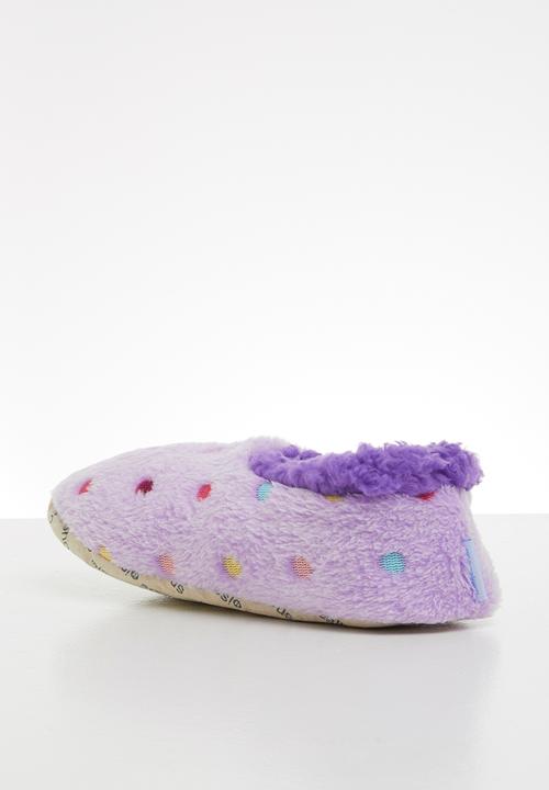 snoozies!® - Lotsa dots slipper - purple
