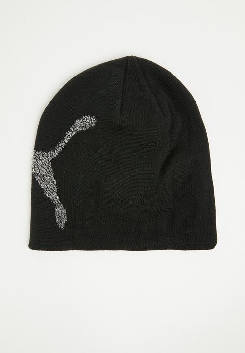 PUMA - Essential logo beanie  - black