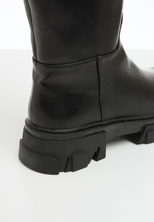 Z_Code_Z - Sophia track sole boot - black