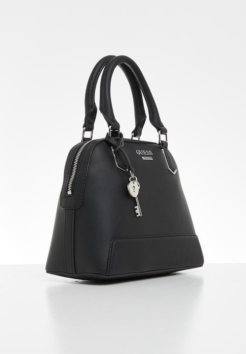 GUESS - Silva dome satchel - black