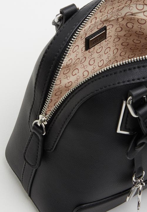 GUESS - Silva dome satchel - black