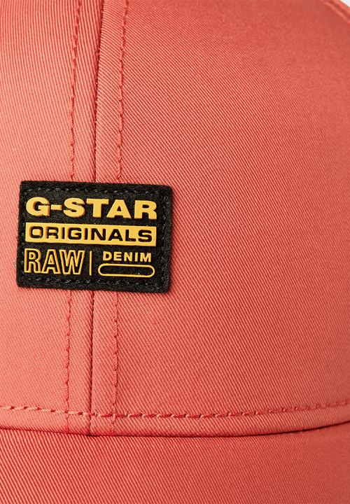 G-STAR - Originals baseball cap - dull berry
