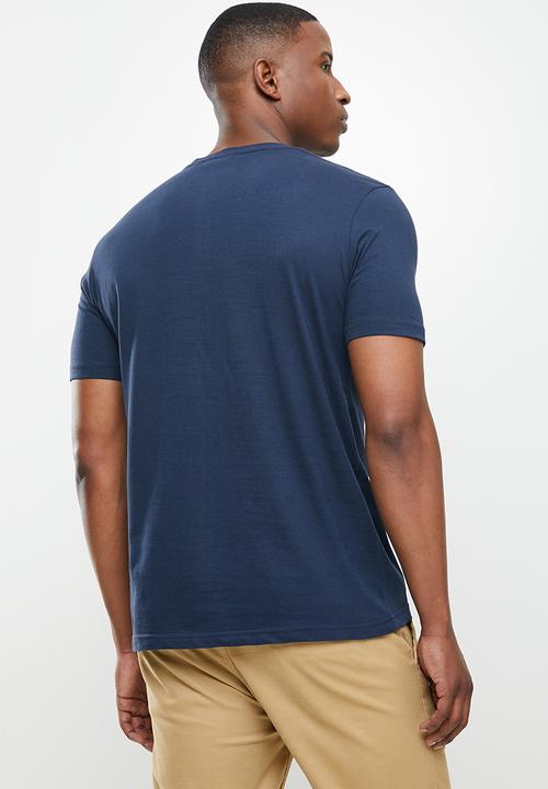 Ben Sherman - Paint stripe tee - navy
