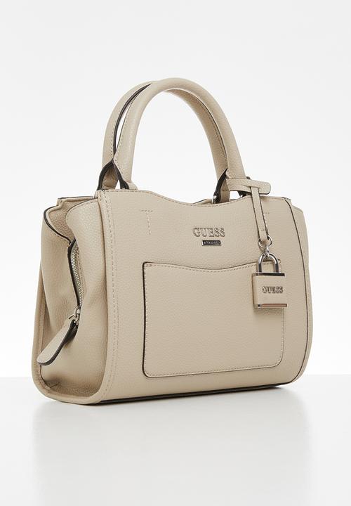 GUESS - Aralyn satchel - stone