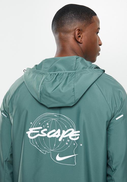 Nike - Nk essntl jacket wild run gx - green
